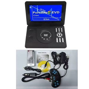 เครื่องเล่นดีวีดีแบบพกพาพร้อมตัวควบคุมเกม หน้าจอเครื่องเล่น EVD/VCD/CD รองรับการเปิด-ปิด 180 องศาและการหมุน 270 องศา - Product Image 6