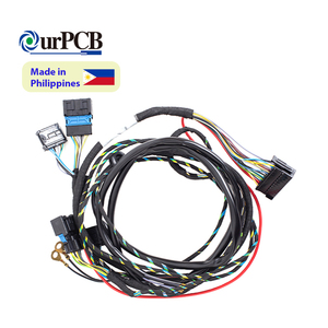 Faisceau de câblage automobile 1 mètre, âme en cuivre, isolation PVC, faisceau de fils multicolores pour application ECU - Product Image 1