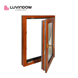 Năng lượng hiệu quả hiệu suất cao cửa sổ bằng gỗ cách nhiệt nhôm mạ gỗ kính cửa sổ - Product Image 2