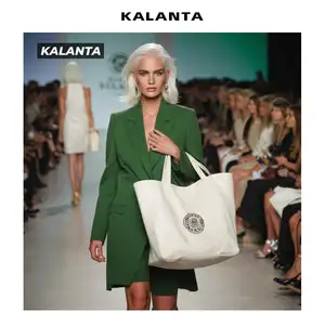 KALANTA hend kids designer beads luxury focal handbag customizing bucket bags hand custom leather design new