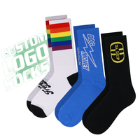 Chaussettes de sport anti-ampoules en gros pour l'entraînement, fabrication OEM, logo personnalisé, chaussettes de fitness, couleur personnalisée, commande en gros