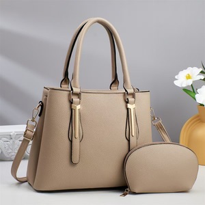 Bolso Bandolera Retro <span class=keywords><strong>de</strong></span> Cuero PU para Mujer, para <span class=keywords><strong>Suegra</strong></span> <span class=keywords><strong>de</strong></span> Mediana Edad, Gran Capacidad, Tres Correas, Cierre <span class=keywords><strong>de</strong></span> Poliéster - Product Image 3