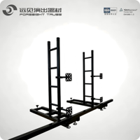 Sistema de Soporte para Pantalla LED de Pared, Estructura de Aluminio Resistente con Capacidad de Carga de 200 kg, Diseño Modular