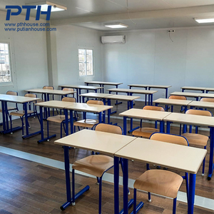 Nhà Prefab Mô-đun Xây Dựng Nhanh Thân Thiện Với Môi Trường Nhà Container Xây Dựng Công Cộng Cho Trường Học - Product Image 4