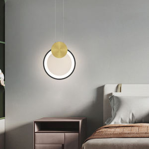 Lampadari a Led semplici da camera da letto lampade a sospensione a sospensione nordiche a sospensione - Product Image 3