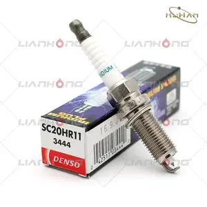 Iridium Busi DENSO SC20HR11 3444, untuk Toyota COROLLA RAV4 YARIS PRIUS AVENSIS Busi SC20HR11 3444