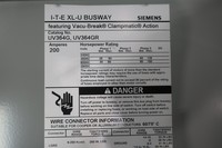 UV364G Fusible Switch Plug, 200A 600V AC Clampmatic Fuse Switch Unit