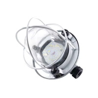 Plafonnier LED en plastique marin DC12V/24V étanche pour cabines, salles de mess et couloirs de navires