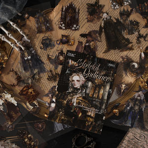 หนังสือสติกเกอร์สร้างสรรค์สำหรับสัตว์เลี้ยงสำหรับบันทึกที่เขียนด้วยลายมือหนังสือ<span class=keywords><strong>สวด</strong></span>สำหรับคืนที่มืด20แผ่น/แพ็ค - Product Image 3