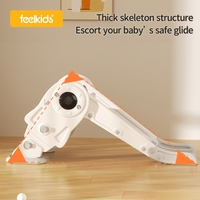 Glissade pour enfants de style OVNI, prix d'usine en gros, glissade intérieure pour tout-petits, glissade en plastique HDPE pour enfants, certifiée CE CPC
