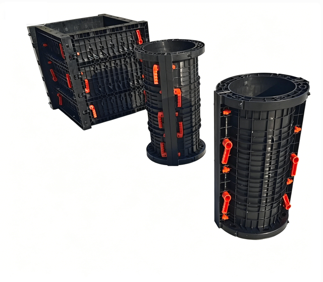 Reusable Adjustable Square Column Formwork for American Building Projects