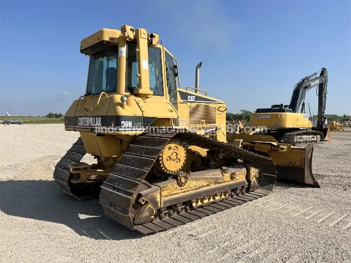 Crawler bulldoser bekas murah dari Jepang asli, mesin Cat D6N, Caterpillar digunakan D6n untuk dijual