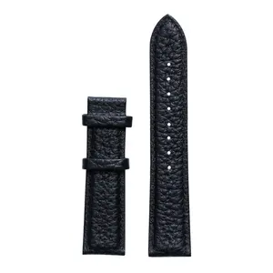 20mm 2 Pieces Full Grain Leather Wrist Watch Strap Bracelet With 115*75mm Length Without Buckle For Audemars Piguet Watch