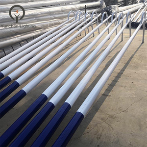 <span class=keywords><strong>Poste</strong></span> de alumbrado público galvanizado, <span class=keywords><strong>precio</strong></span> de cobertura de <span class=keywords><strong>hormigón</strong></span>, gran oferta de fábrica - Product Image 2