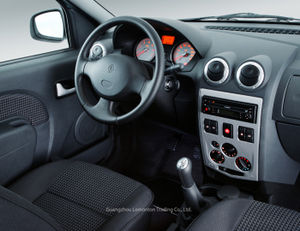 Instalación de embellecedor de salpicadero GPS, marco de Radio para coche, accesorios para salpicadero de coche, Android negro de 9 "para <span class=keywords><strong>RENAULT</strong></span> LOGAN RHD 2010-2013 - Product Image 5