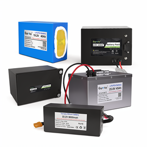 Batterie au lithium LiFePO4 24V 19.2V 40Ah 25.6V 45Ah pour éclairage solaire, robot AGV, trottinette électrique – Vente en gros - Product Image 1