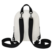 Sac à dos en peluche 2 en 1 Plus sac à bandoulière individuel sur la poche avant, sac à dos en peluche pour enfants Panda mignon