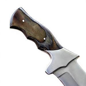 Fabrication en usine de couteaux Bowie en acier inoxydable avec manche en bois, de haute qualité, durables et personnalisables, à vendre - Product Image 3
