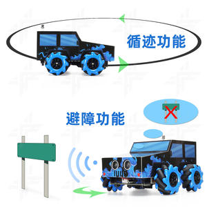 מפעל תואם עם <span class=keywords><strong>arduino</strong></span> חכם ערכת תכנות חינוך מעקב אחר מכשול קולי הימנעות מחוץ לכביש כביש - Product Image 4
