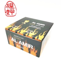 Tablettes de charbon à encens / charbon argenté pour chicha Dubai pour narguilé chicha