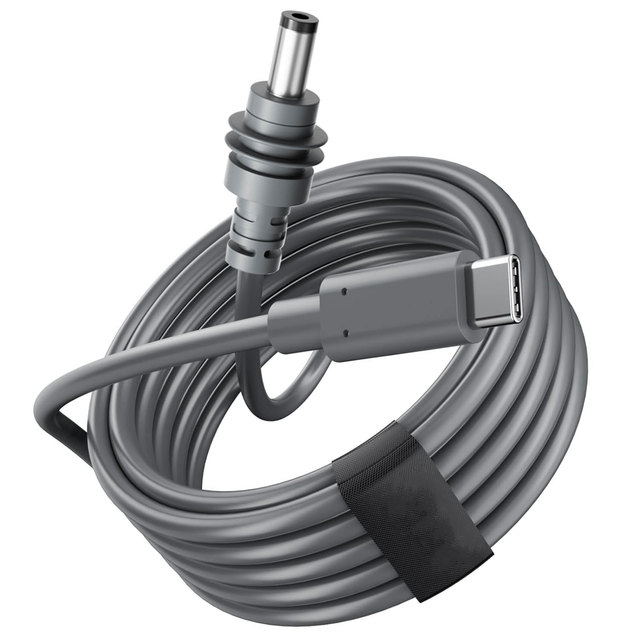 USB C Input DC Power Charging Cable 2M 3M 5M Fast Charging Function Braid Compatible 100W PD Power Bank Starlink Mini