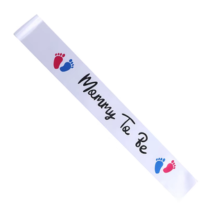 HLC Kits de Sash Personnalisés pour Anniversaire, Épingles en Fer Blanc ODM pour Fêtes d'Anniversaire, Futures Mamans et Futures Mamans, et Futures Papas, Cadeaux et Décorations de Fête - Product Image 3