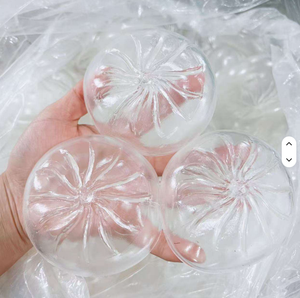 4CM DIY Handmade Transparent Ball Dumpling Skin Squishy Toy Vent Stress Relief <b>Girls</b> 14 Years TPR - Product Image 3