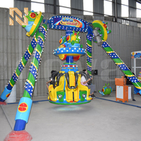 Manège à Pendule Compact Nova Rides Alien – Jeu d'Amusement Portable pour Enfants à Assister, Idéal pour la Location et les Espaces Intérieurs