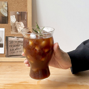 Gobelet <span class=keywords><strong>en</strong></span> céramique borosilicate vintage MM Creative, verre à eau et à café glacé avec emballage <span class=keywords><strong>en</strong></span> boîte blanche pour les boissons et les cadeaux - Product Image 3