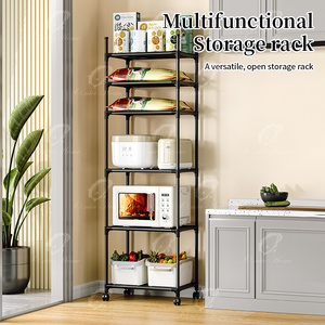 Household Microwave <strong>Shelves</strong> Multifunctional <strong>Kitchen</strong> Storage Rack Organizer Metal Storage Racks Shelving <strong>Units</strong> <strong>for</strong> <strong>Kitchen</strong> - Product Image 5