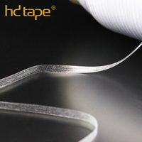 Bande élastique en TPU blanc cousue pour soutien de lingerie, ruban extensible transparent pour maintien de la forme pour usine de sous-vêtements