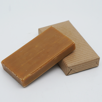 Fabricant de soins corporels de luxe en marque privée OEM, savon d'hôtel bio en papier kraft biodégradable de grande taille, respectueux de l'environnement