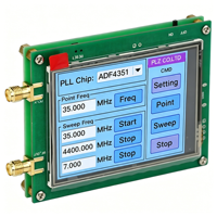 ADF4351 35-4400M RF Signal Generator With USB Cable Touch Screen 35M-4.4G RF Signal Generator PLL Sweep RF Signal Generator