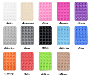 מכשיר ביתי כוסות יניקה גומי סיליקון חד צדדי עבור טלפון סלולרי התקנה קלה - Product Image 3