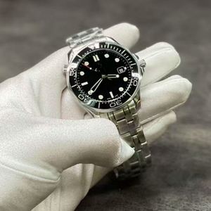 Montre mécanique de haute qualité avec bracelet en acier inoxydable, montre décontractée et professionnelle avec aiguilles, style sportif Omegaes - Product Image 3
