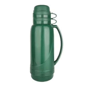 1.8L food thermos jar PP vacuum flask with glass refills