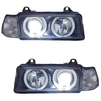 Ensemble de phares au xénon Angel Eye haute luminosité 12V, remplacement de phare automobile pour BMW E36 1995-1998