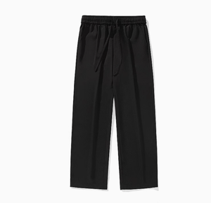 Nuevos <span class=keywords><strong>Pantalones</strong></span> deportivos informales <span class=keywords><strong>para</strong></span> <span class=keywords><strong>hombre</strong></span>, sueltos que combinan con todo, con cordón de moda, estilo extragrande, <span class=keywords><strong>Pantalones</strong></span> rectos de pierna ancha, elegantes - Product Image 1