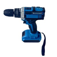 Perceuse sans fil multifonctionnelle de qualité industrielle 21V populaire pour le commerce extérieur, moteur à balais, batterie au lithium rechargeable 2.0Ah, 3/4