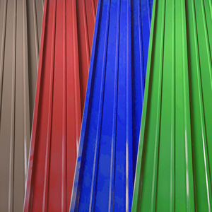 Bán buôn màu sóng tấm thép mạ kẽm đầy màu sắc ép sắt gạch để xây dựng không thấm nước mái vườn Nguồn cung cấp - Product Image 3