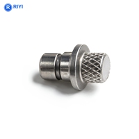 Goupille à épaule moletée en acier inoxydable 304, goupille de centrage étagée, goupille de positionnement pour fixation, usinée CNC, sur mesure OEM ODM