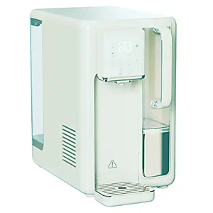 Refrigerador de água RO de bancada elétrico premium, purificador de água de bancada avançado, refrigerador com dispensador instantâneo de água quente e fria para RV