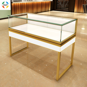 Personalizzato squisito gioiello in vetro armadietto Interior Design di lusso High-End espositore di gioielli in vetro per negozio di gioielli - Product Image 3