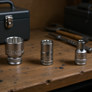 Fervi Polygonal <b>Socket</b> Wrench Normal Series 12mm 10mm <b>8mm</b> Chrome Vanadium Steel - Product Image 3