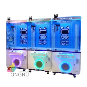 TONGRU 인형 포수 게임 기계 동전에 의하여 운영하는 장난감 아케이드 기중기 클로 기계
