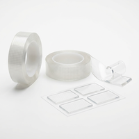 Cinta Adhesiva Nano de Doble Cara, Reutilizable, con Adhesivo Fuerte