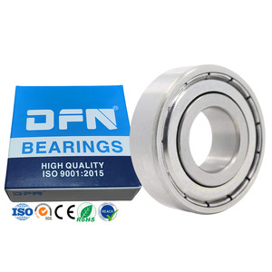 Roulement à billes à gorge profonde en acier inoxydable DFN Brand <span class=keywords><strong>SS</strong></span> 6000 6001 6002 6003 6004 6005 6006 6007 L11-H-20DDU 6008 6009 6010 <span class=keywords><strong>2RS</strong></span> - Product Image 1