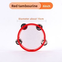 Kids Tambourine Xinjiang Dance Props Kindergarten Teacher Hand Drum Bell Orff Professional Percussion Instruments