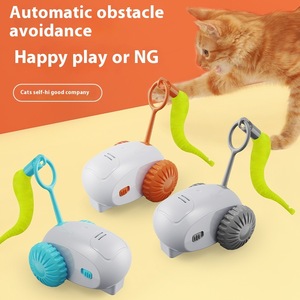 JiaBei Automatic <b>cat</b> <b>toy</b> <b>Cat</b> <b>toy</b> with butterfly feather wand Boredom buster for <b>cats</b> <b>Interactive</b> pet play device - Product Image 1