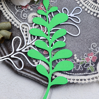 Nuovo verde taglio di metallo muore per fai da te Scrapbooking decorativo goffratura artigianale Die taglio modello, fai da te foglie Die tagli